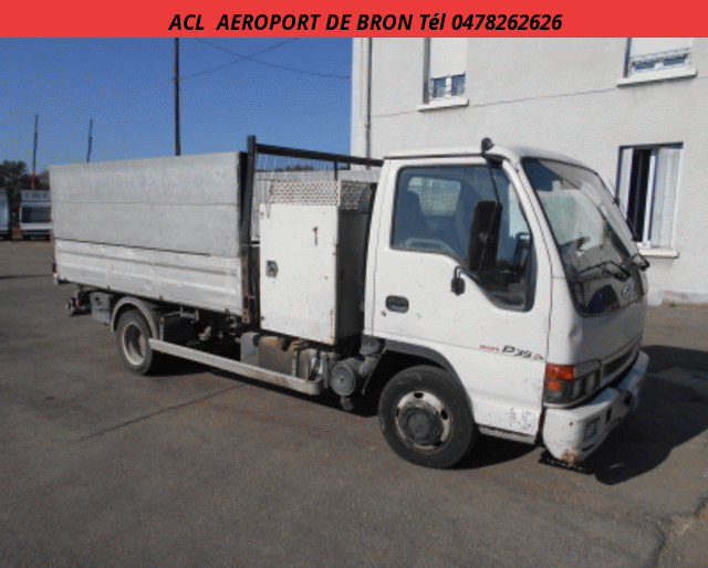 Isuzu TRI-BENNE+COFFRE+REHAUSSES 3.0L 130CH
