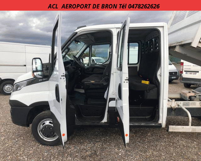 Iveco 35 C 15 CHASSIS DOUBLE CABINE 3.0 L 150 CH BENNE