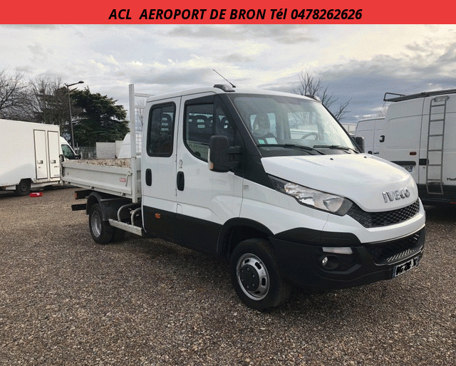 Iveco 35 C 15 CHASSIS DOUBLE CABINE 3.0 L 150 CH BENNE