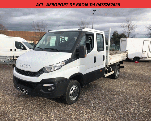 Iveco 35 C 15 CHASSIS DOUBLE CABINE 3.0 L 150 CH BENNE