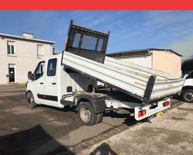 Renault BENNE 6 PLACES MASTER 2.3 DCI 125