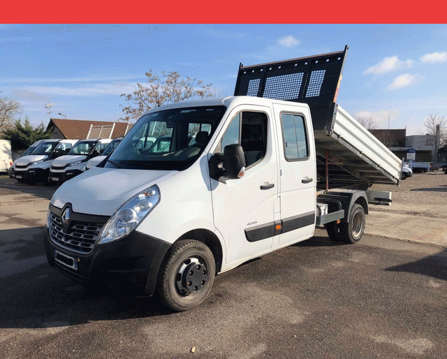 Renault BENNE 6 PLACES MASTER 2.3 DCI 125