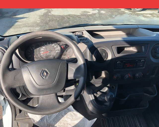 Renault BENNE 6 PLACES MASTER 2.3 DCI 125