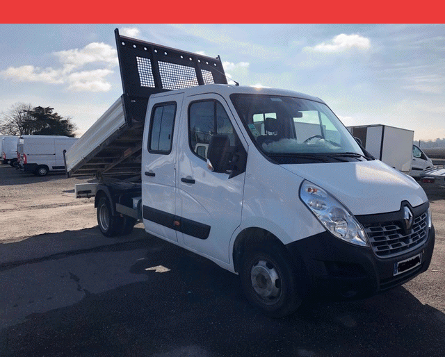 Renault BENNE 6 PLACES MASTER 2.3 DCI 125