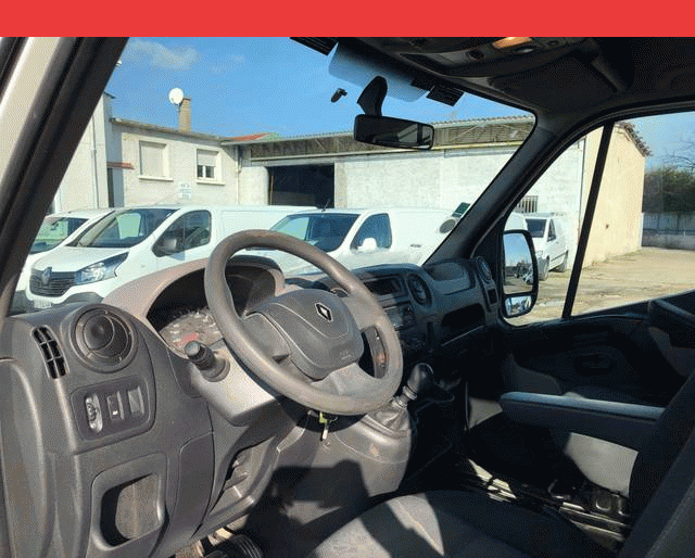Renault BENNE 6 PLACES MASTER 2.3 DCI 125