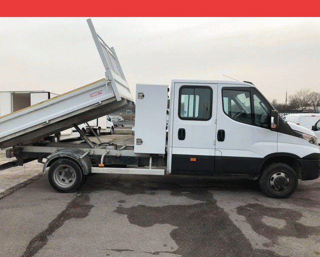 Iveco BENNE + COFFRE 35 C 13 7 PLACES 2.3 HPI 130