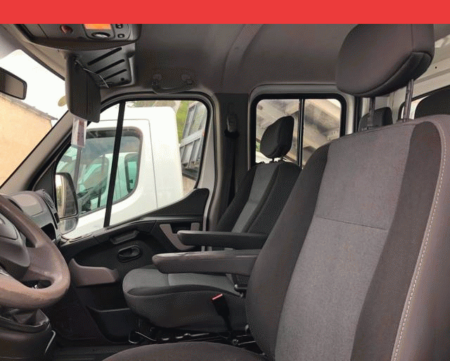 Renault BENNE MASTER RJ 6 PLACES 2.3 DCI 125