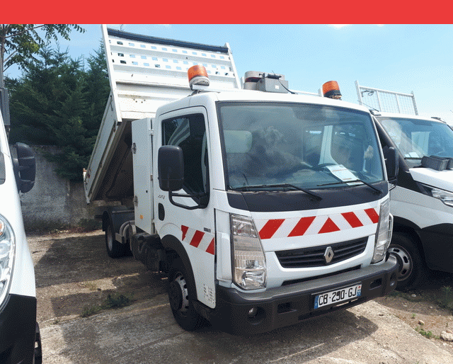 Renault MAXITY GRUE MAXILIFT 500KG+BENNE+COFFRE DCI 130