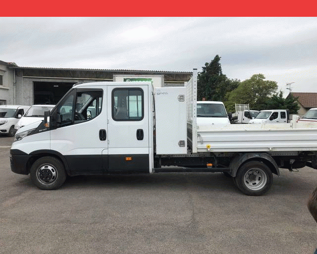 Iveco Iveco Daily Ccb BENNE + COFFRE 6 PLACES 35C14 HPI