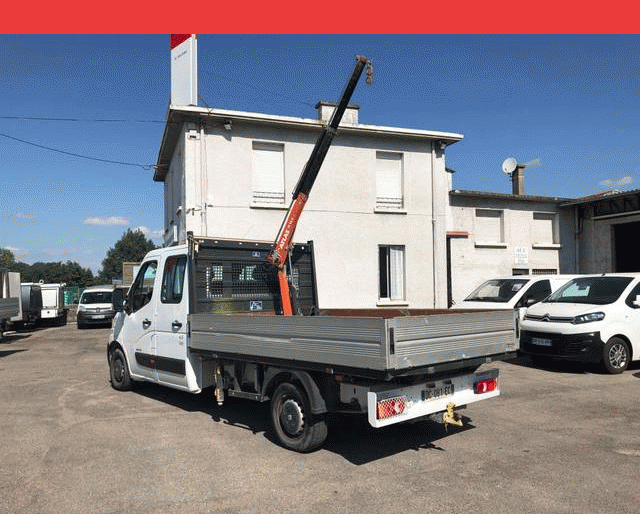 Renault Renault Master GRUE ATLAS990 + PLATEAU 2.3 DCI100
