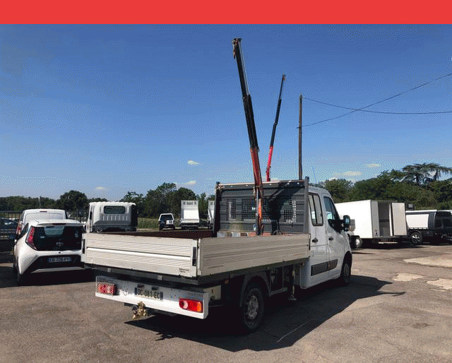 Renault Renault Master GRUE ATLAS990 + PLATEAU 2.3 DCI100