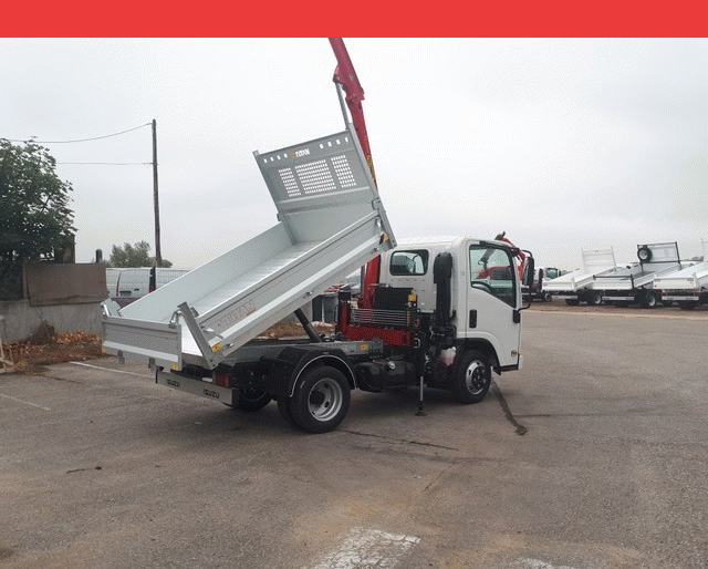 Isuzu Acl027 M21 Ground E Benne Et Grue Pk
