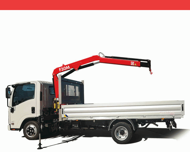 Isuzu ACL046 L35 H meca Plateau alu + Fassi F30M.0.23