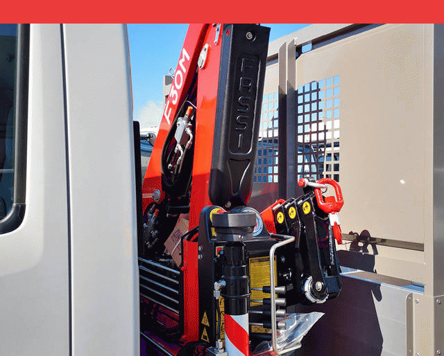 Isuzu ACL046 L35 H meca Plateau alu + Fassi F30M.0.23